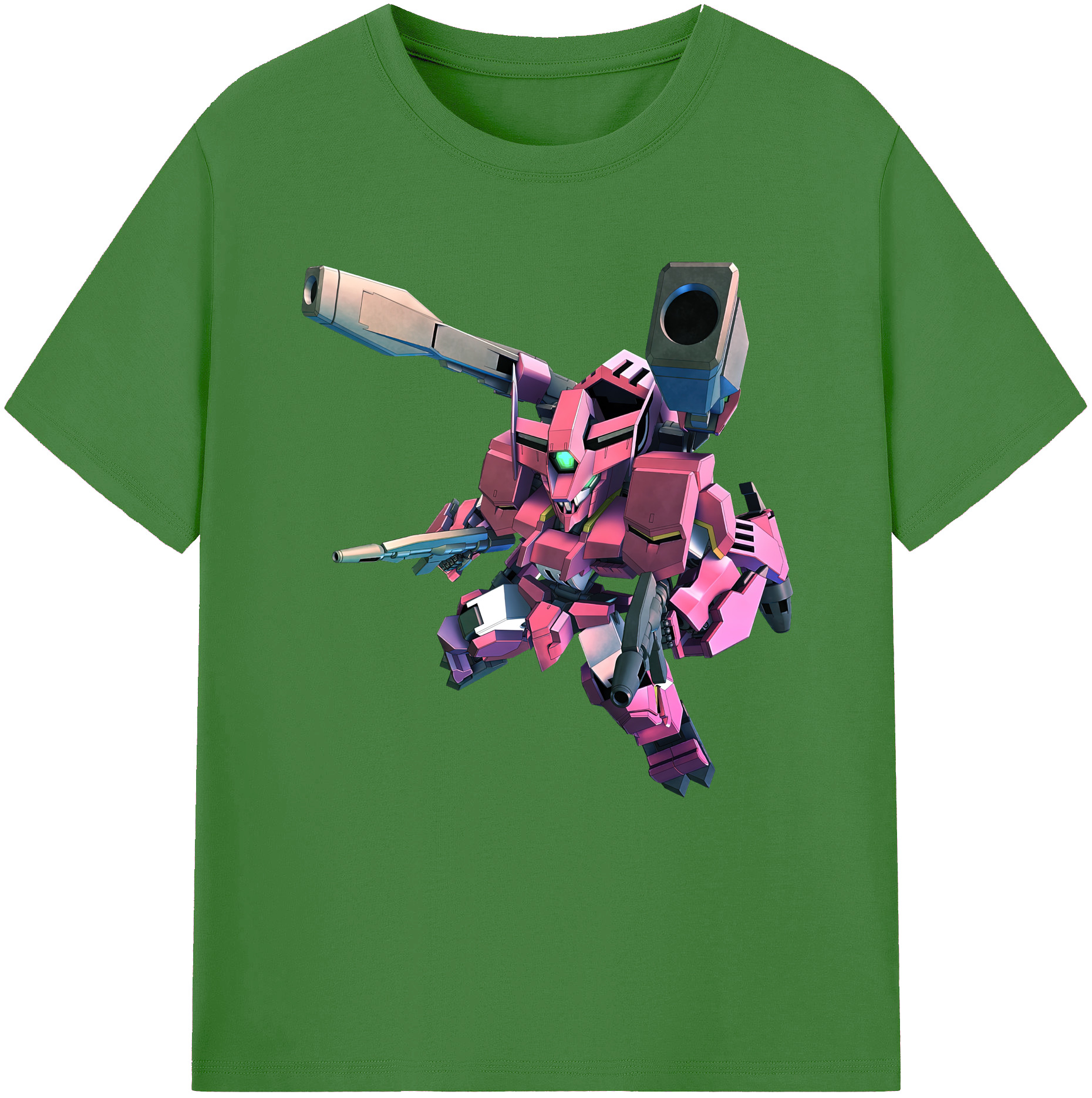 （画像用） 機動戦士ガンダム Mobile Suit Gundam レディースカジュアルプリントTシャツ（綿100％）